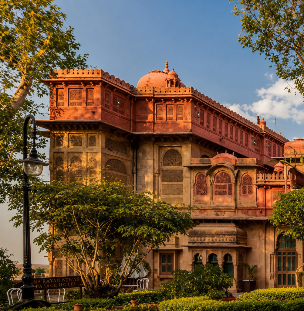 gajner palace & lake